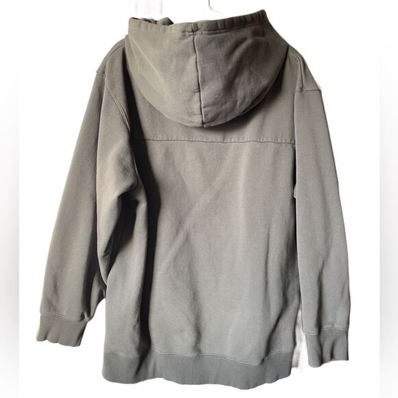 Beardedgoat Soft Goods Sage/Grey Men’s Pullover Fleece Lined Void Hoodie (XXL) - Picture 4 of 12